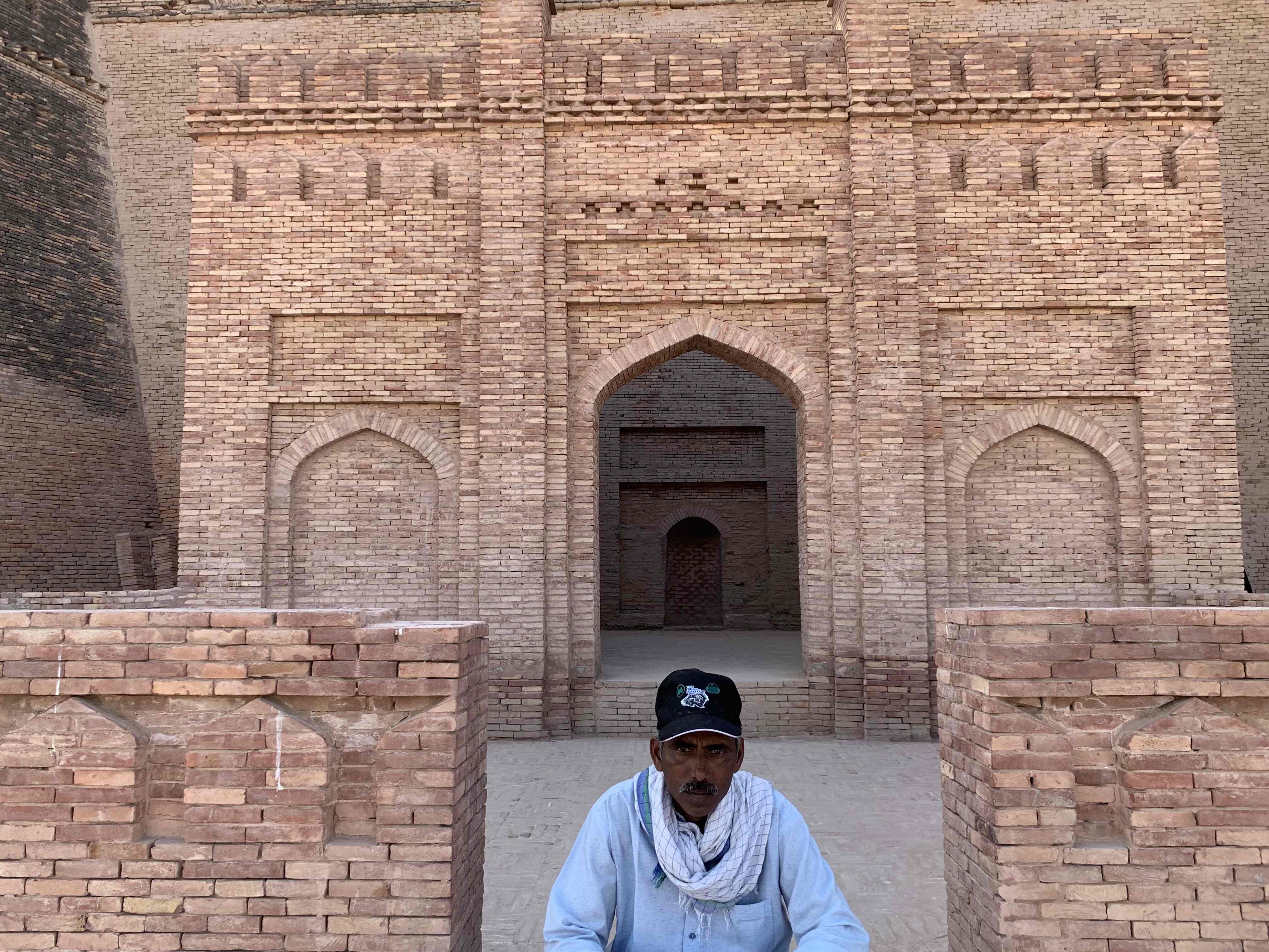 Feature Naveed, one of the residents whose house I visited. His picture is captured outside the Derawar Fort mosque.