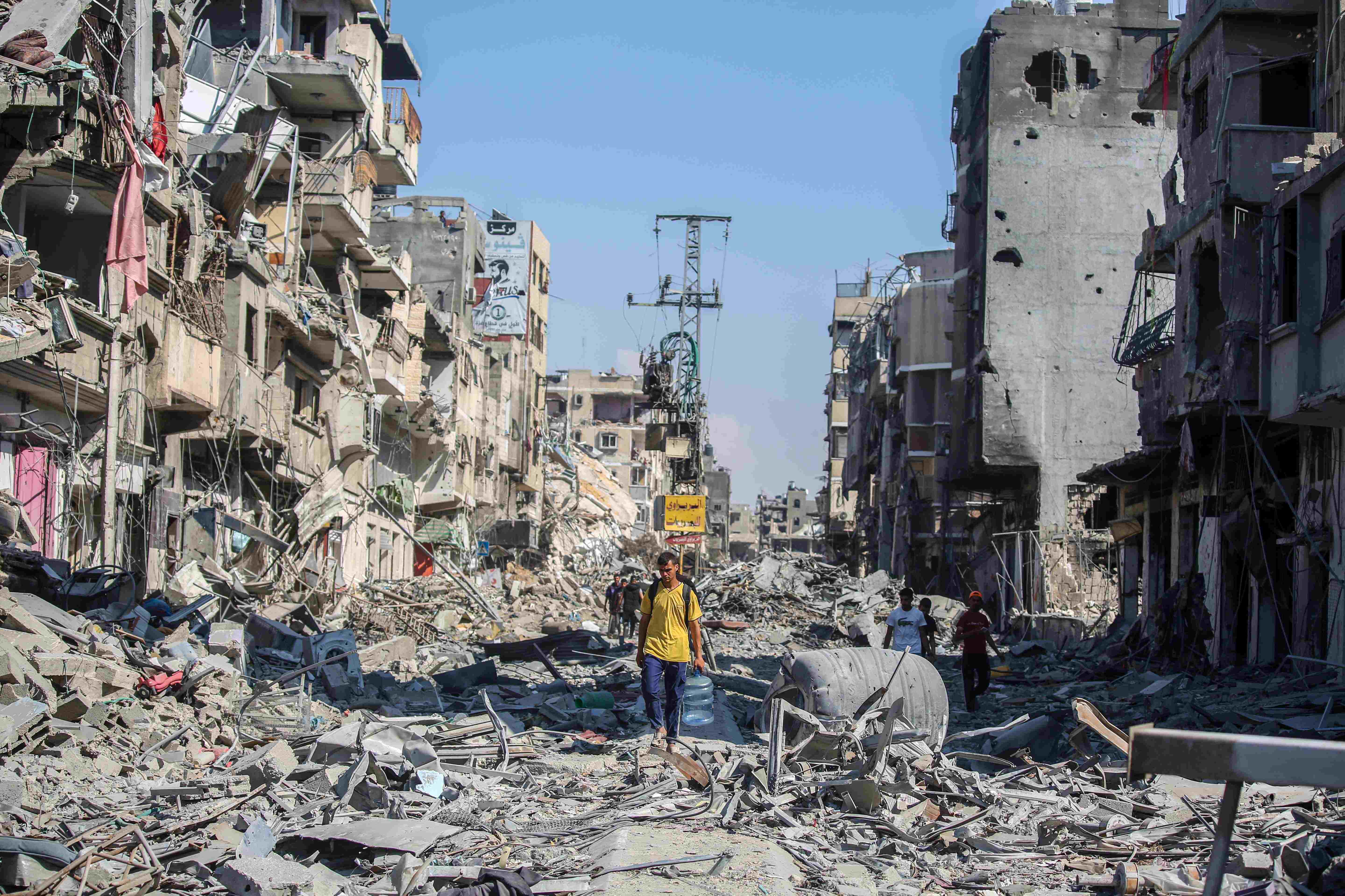 Gaza destruction 2024  (Ahmad Hasaballah, Getty)