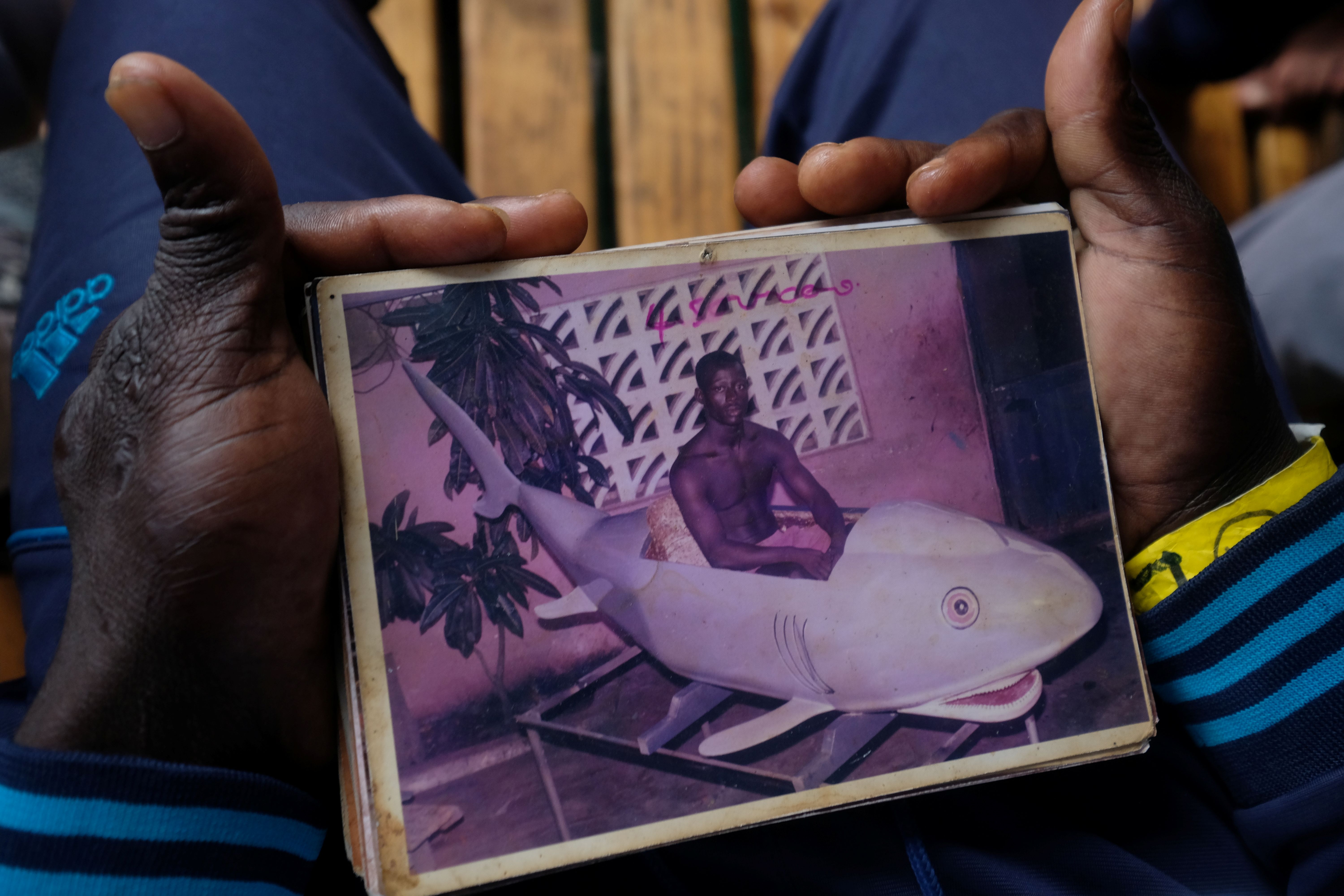 Fantasy coffins, also called figurative or proverbial coffins, are a deeply rooted tradition in the Accra region of Ghana (Karlos Zurutuza)