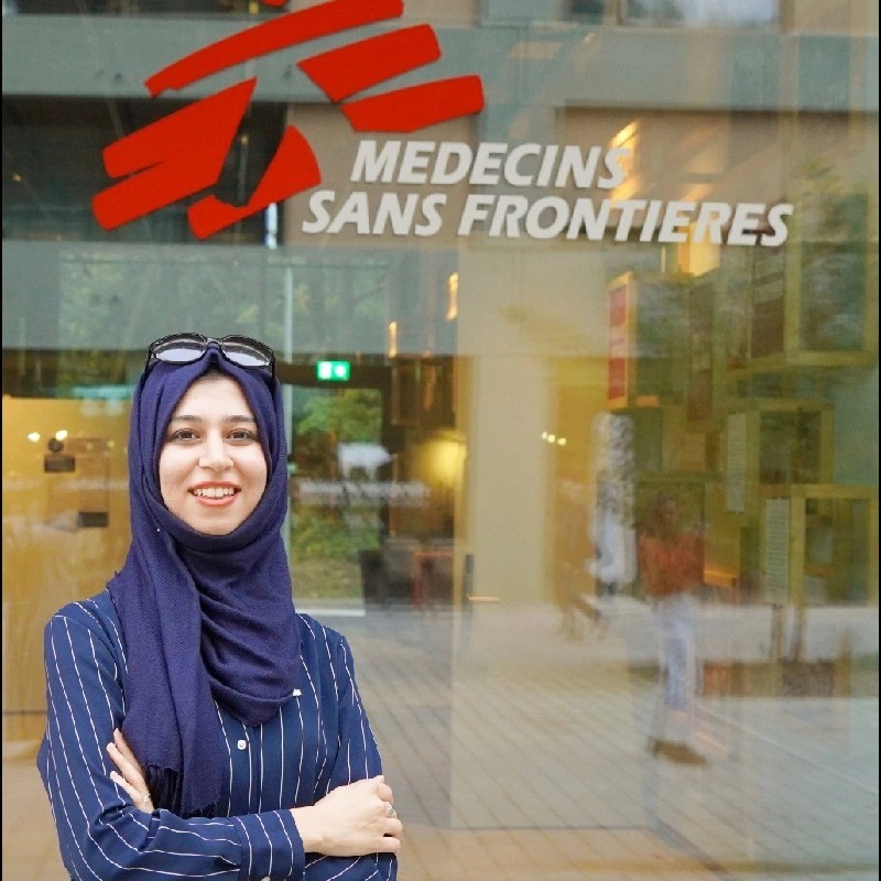 Shereen Nanish. A media consultant from Palestine/Jordan with over 10 years of experience in journalism and humanitarian communications. Based in Germany.