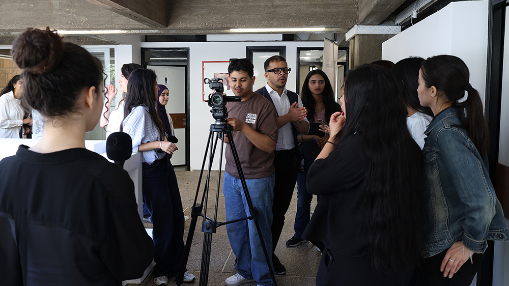 The practical training of one of the courses