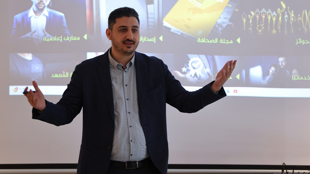 A part of the documentary filmmaking workshop for digital platforms