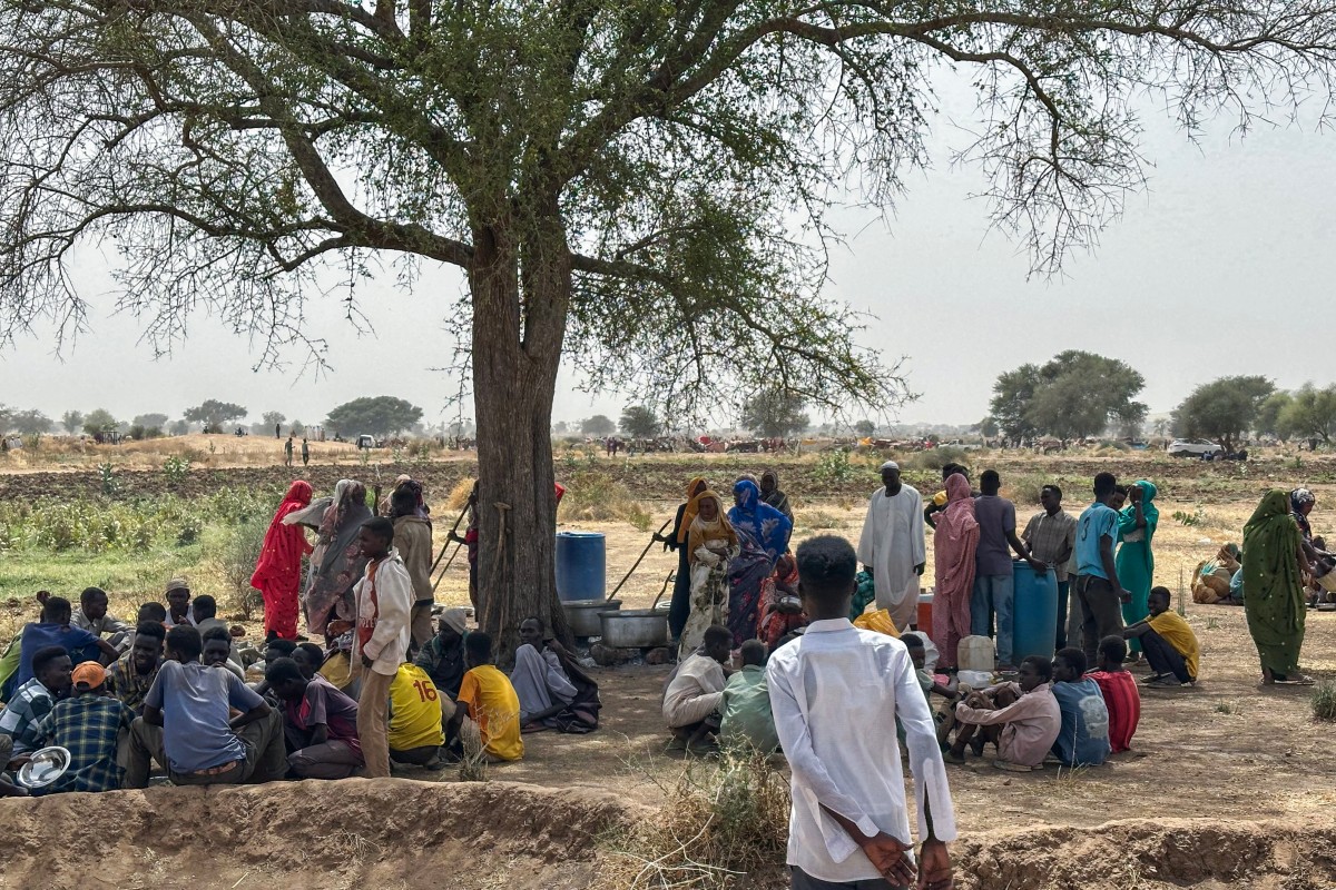 Sudan Conflict refugees from Zamzam