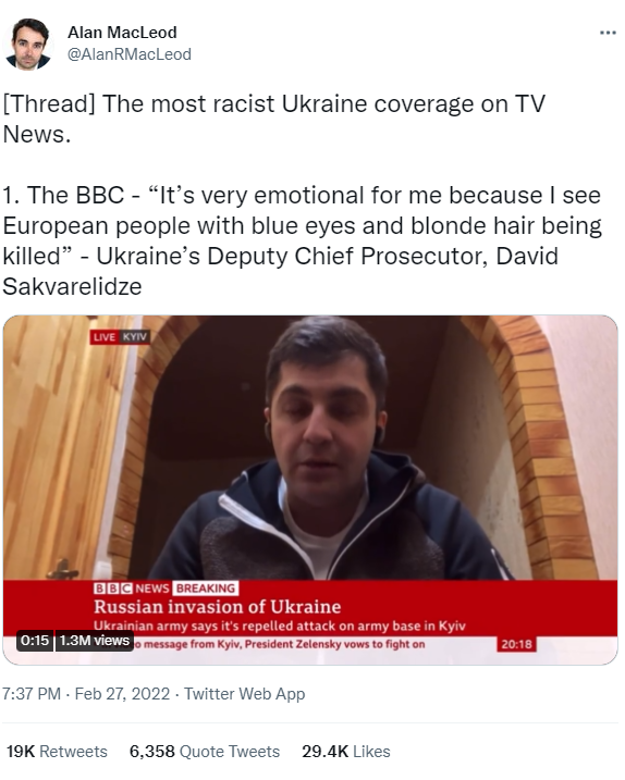 BBC reporter interviews Bulgarian MP