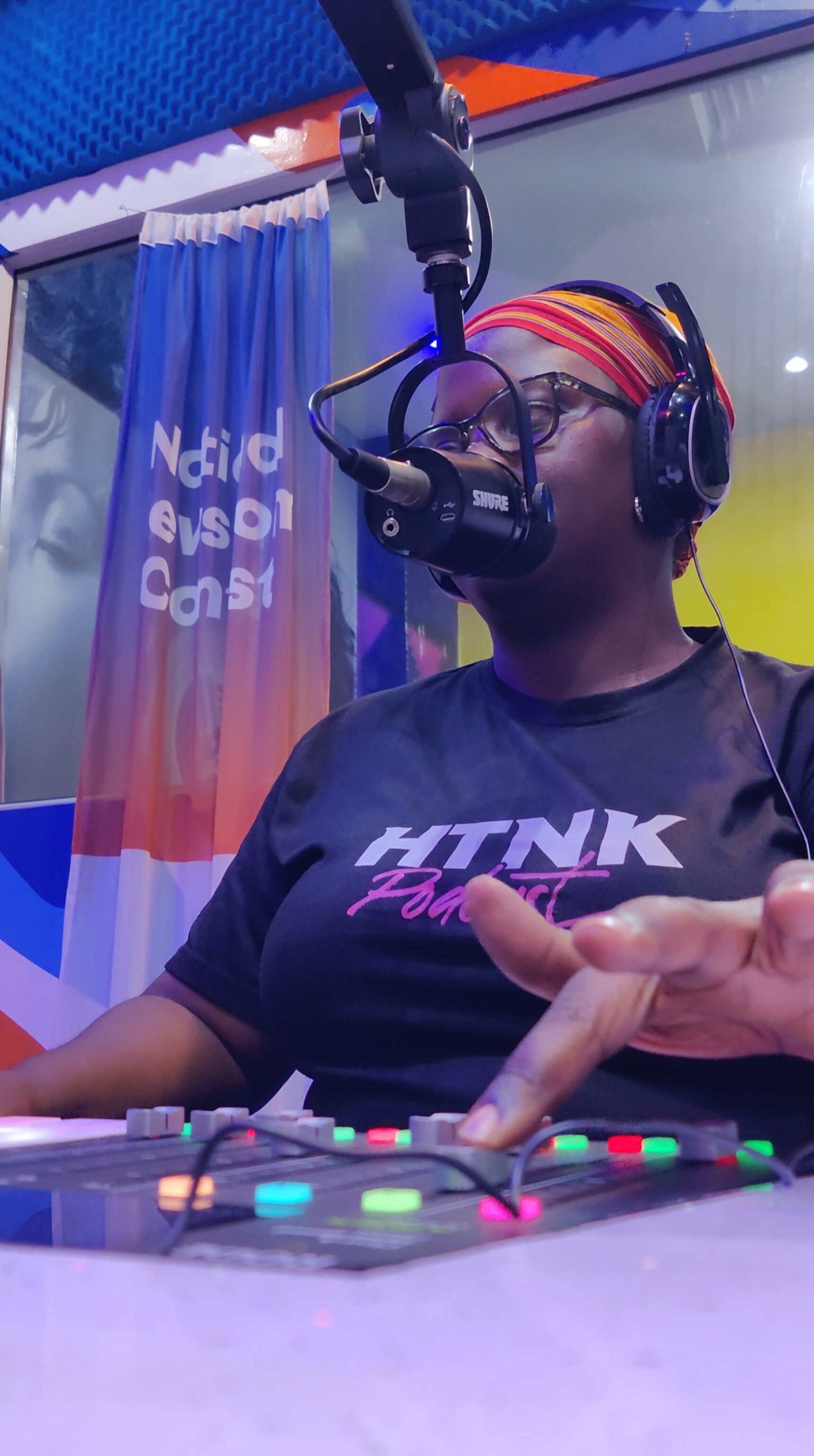 Nabuguzi Kiwanuka, during her podcast