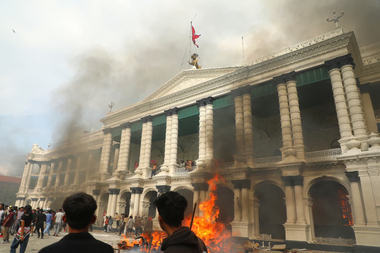 Nepal Gen Z protest