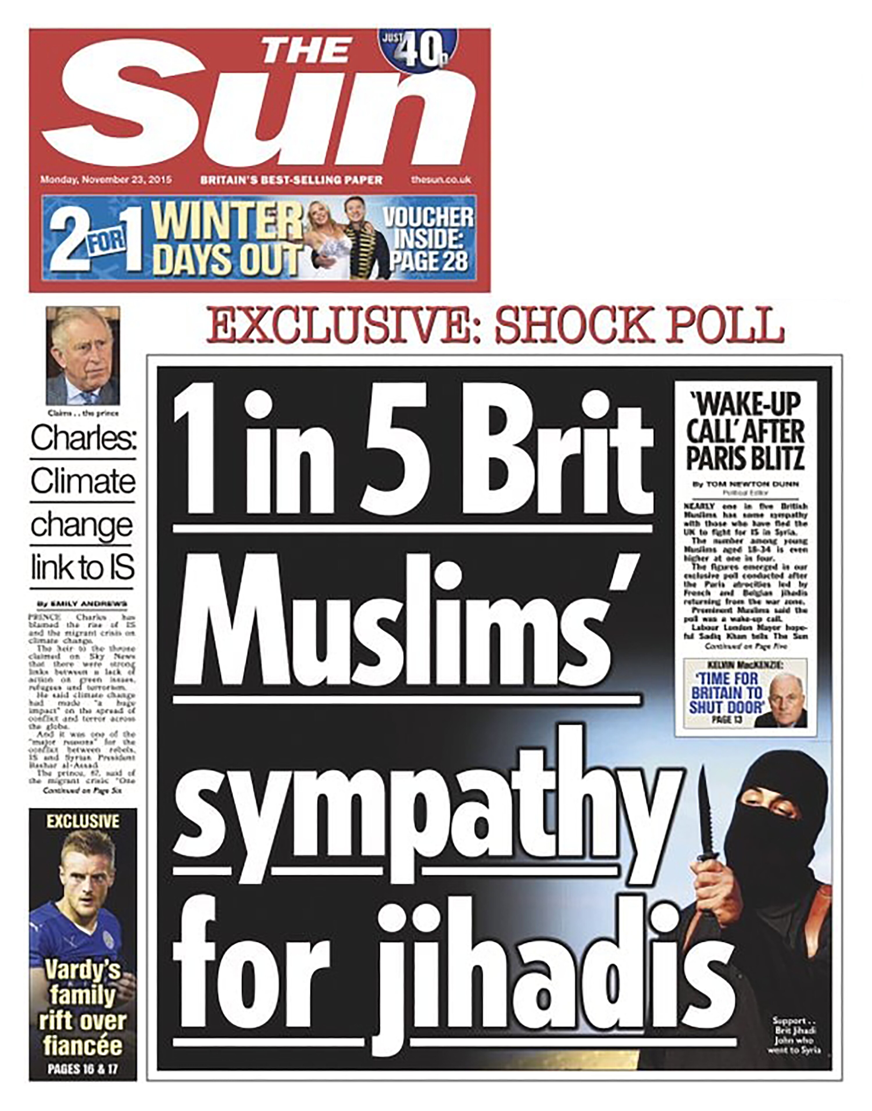 The SUN 1 in 5 Brits