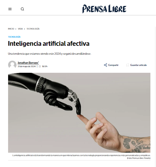 Guatemalan media, Prensa Libre, exaggerating AI capabilities