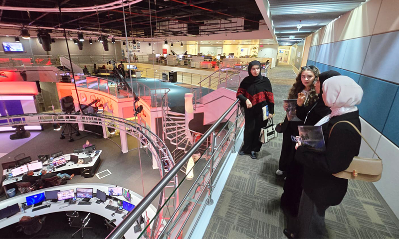 زيارة الوفد الطلابي