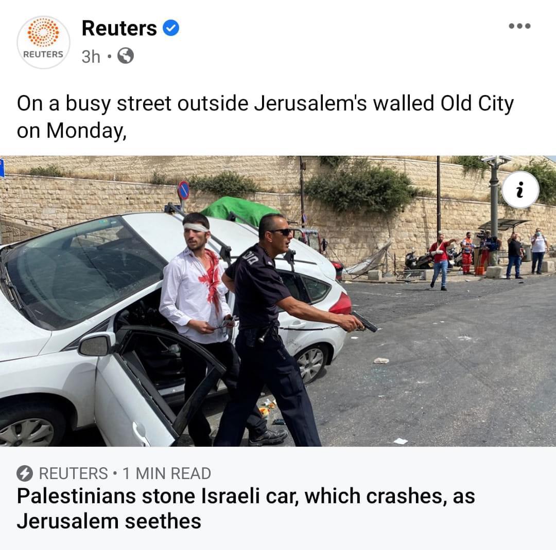 A screenshot of a Reuters headline.
