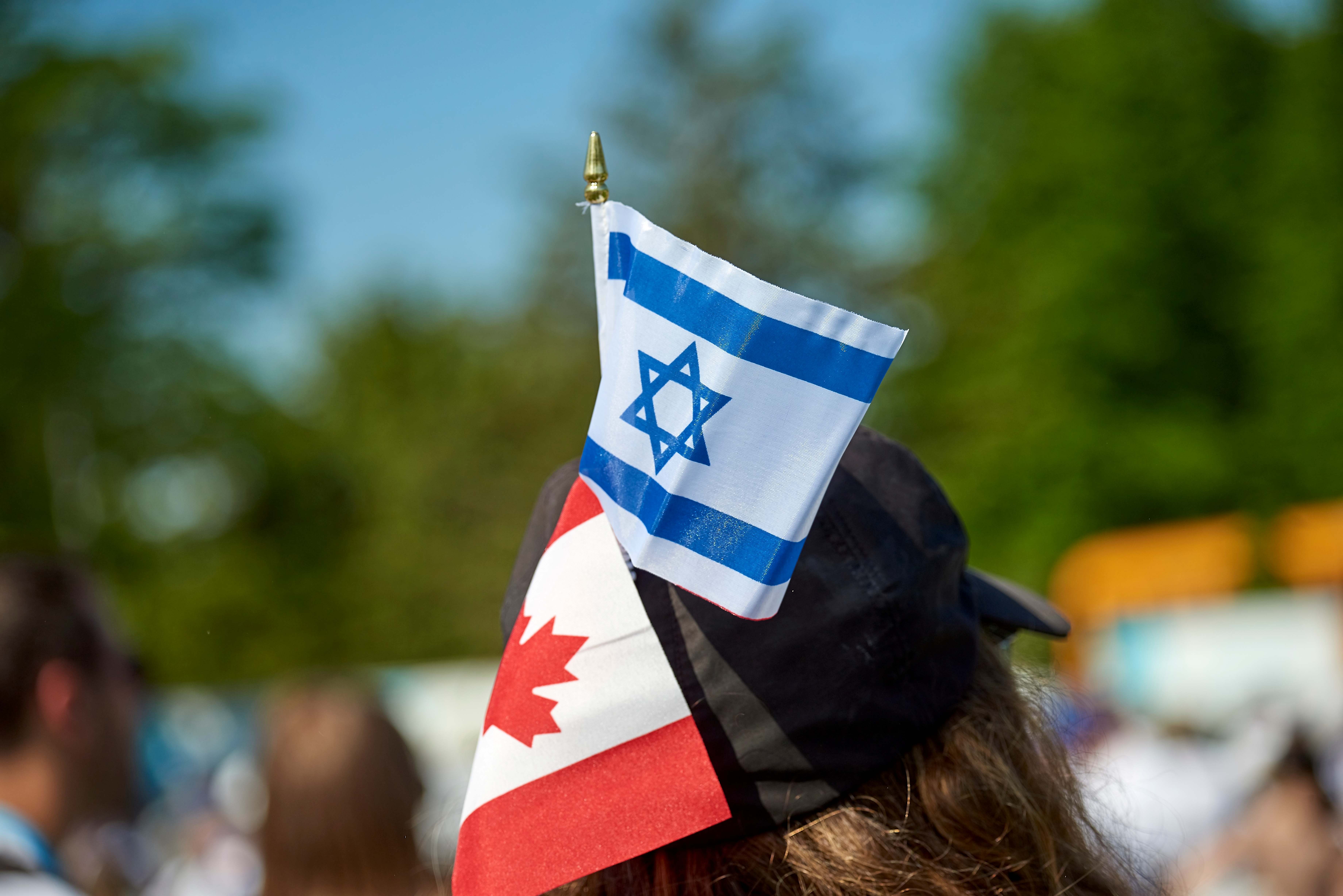 Canada Israel flag