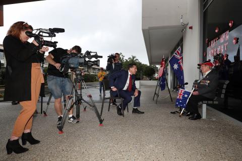 Arrogant journalist