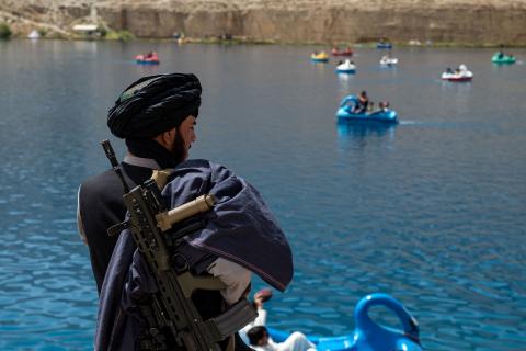 Taliban outside