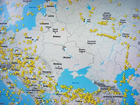 OSINT airplane tracking