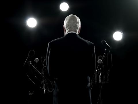 Man with mic