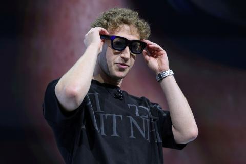 Mar Zukerberg wearing sunglasses